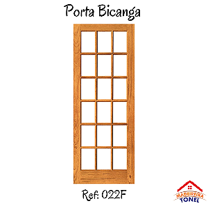 Porta Maciça Bicanga Madeira Angelim pedra