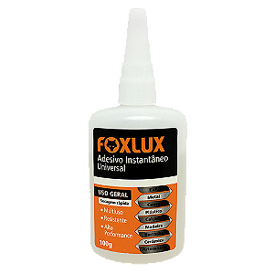 Adesivo Instantâneo Universal - Foxlux - 100g