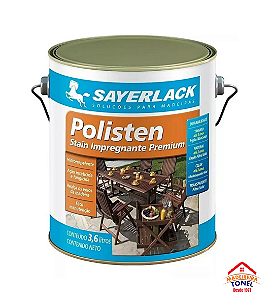 Stain Polisten Nogueira - Sayerlack - 3,6 Litros
