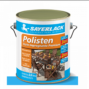 Stain para Madeira Acetinado Polisten Ipê - 900ml Sayerlack