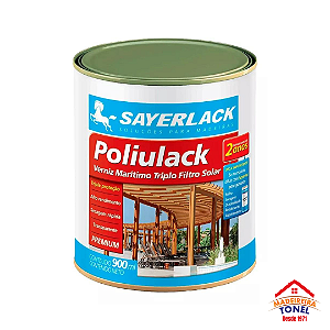 Verniz Poliulack Marítimo Triplo Filtro 900 ML