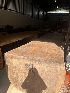 Mesa Cascata de Madeira Pequi Preto 4,56 X 1,20 X 83