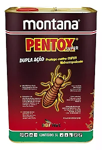 Anti Cupim E Brocas Pentox 5 Litros Incolor Montana