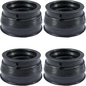 Kit 4 coletores de admissão CBR600F 1999 a 2000 com injeção