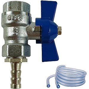 Torneirão Torneira Gasolina Carburador CG150 Titan 04/08 CG125 83/08 Today125 ML125 XLS125 alta maior vazão com manga