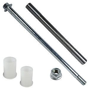 Eixo kit quadro elástico balança completo XTZ150 Crosser 2014 em diante com porca e buchas