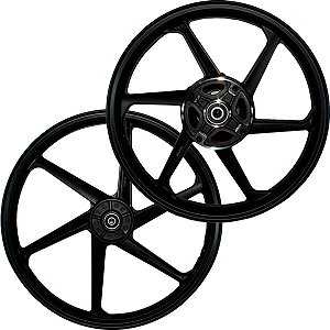 Par de rodas de alumínio liga leve freio a disco NXR160 Bros ESDD XRE190 com rolamentos