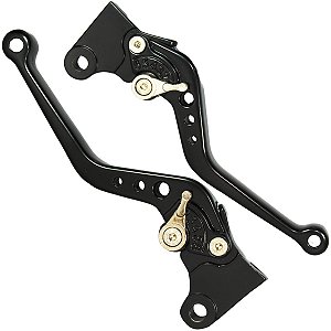 Manete de freio embreagem esportivo a tambor CG125 1992 a 2018 CG150 Fan Titan CG160 Start Pop100 Pop110 par