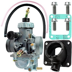 Carburador completo DT180 DTZ DTN TDR180 com coletor de admissão junta e parafusos