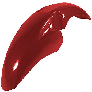 Paralama dianteiro CG150 Fan Titan Mix 2009 a 2013 vermelho