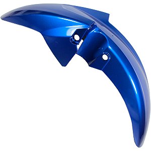 Paralama dianteiro CG125 Fan 2014 a 2018 CG150 Fan Titan Start 2014 a 2015 CG160 Fan Titan Start 2016 em diante azul