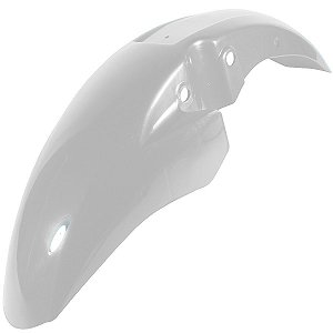 Paralama dianteiro CG150 Fan Titan Mix 2009 a 2013 branco