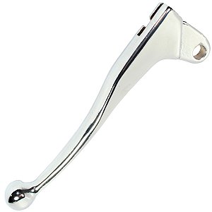 Manete de embreagem curto mini Yes125 Intruder125 2008 a 2009 cromado