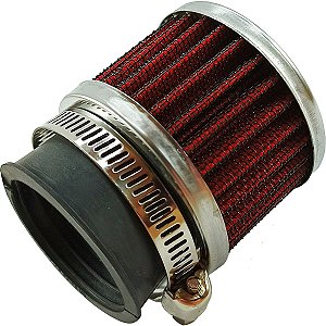 Filtro de ar esportivo 36mm C100 Biz 98/05 Biz125 06/08 Neo115 Crypton105 Honda Yamaha alta vazão