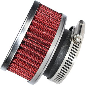 Filtro de ar esportivo 44mm CG125 CG150 Fan Titan Today CBX200 Strada XR200 RD125 RD135 XTZ250 Lander Tenere DT180 DT200