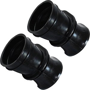 Kit 2 condutores duto tubo caixa filtro de ar CB400 CB450 1980 a 1994