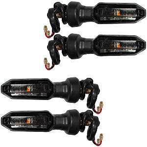 Kit 4 pisca led Modelo CB250F para CG125 CG150 Fan Titan CB300 XRE300 CBX250 Twister NXR125 NXR150 NXR160 Bros XRE190 fu