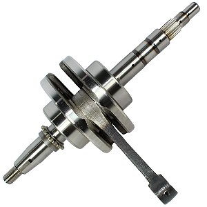 Virabrequim girabrequim completo com biela Biz125 2006 a 2008 com rolamentos