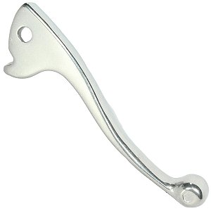 Manete de freio curto mini a disco YBR125 Factor ED 2009 a 2013 polido