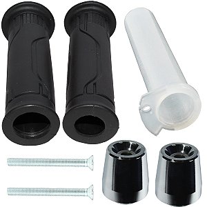 Par de manopla do acelerador CG125 CG150 CG160 Fan Titan Start Sport Cargo Today Turuna ML125 riscadinha roldana peso