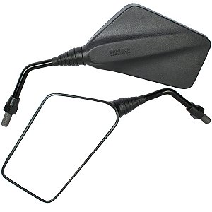Retrovisor espelho moto RD125 RD135 RDZ135 Lente plana Yamaha Par