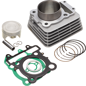 Kit motor cilindro completo KMP Premium anel Rik YS250 Fazer 06/13 XTZ250 Lander Tenere 2007 a 2019 Yamaha