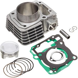 Kit motor competição cilindro completo KMP Premium anel Rik CG150 Titan Fan NXR150 Bros CRF150F CG Bros CRF 190CC