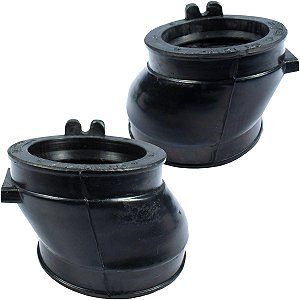 Kit 2 coletores de admissão CB500 1998 a 2005 esquerdo e esquerdo