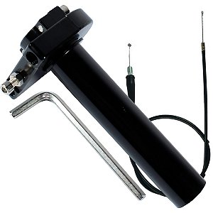 Acelerador punho giro rápido alumínio com cabo universal CRF150 CRF230 CRF250 TTR230 CG125 CG150 Fan Titan NXR Bros