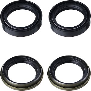 Kit retentor de bengala garfo CRF230 NX350 Sahara XLX350 XR200 com guarda pó