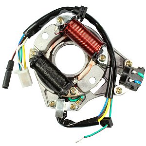 Estator gerador magneto completo C100 Biz ES 2002 a 2005
