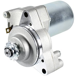 Motor de partida arranque C100 Biz Biz100 1998 a 2005 Jet50 Moby50 Phoenix50 Sky50 Star50 Web100 Super50 AZ01 AZ125 Alfa