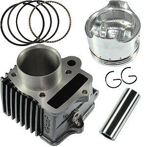 Kit motor cilindro completo anel de 50CC para 90CC Shineray Jet50 Phoenix XY49 XY50 Traxx Jonny Dafra Bravax Bull