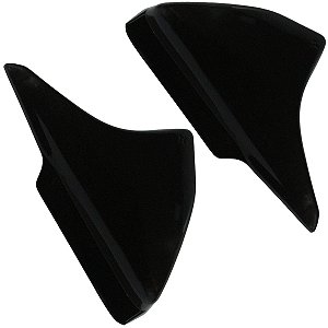 Tampa lateral CG150 Titan 2004 a 2008 par preto