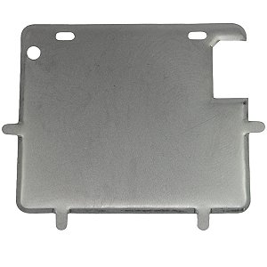 Porta placa suporte protetor moldura moto modelo padrão modelo Mercosul 200x170 20x17 em aço