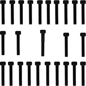 Kit parafusos aço liga tampa motor lateral esquerda+direita VT600C Shadow 1998 a 2005 VT600 Shadow600 Honda