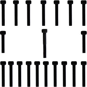 Kit parafusos aço liga tampa motor lateral esquerda+direita XLS125 1984 a 1996 XL125 Duty 1984 a 1991 Honda