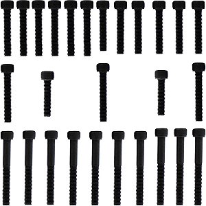 Kit parafusos aço liga tampa motor lateral esquerda+direita CB300R CB300 2009 a 2015 XRE300 2010 em diante