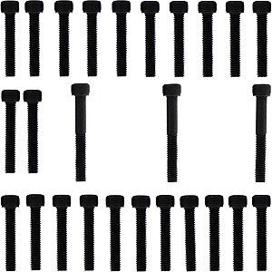 Kit parafusos aço liga tampa motor lateral esquerda+direita CB500 1997 a 2005 Honda CB500 Antiga