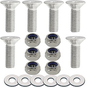 Kit parafusos prisioneiros inox coroa CRF230F CRF250F NXR125 NXR150 NXR160 Bros XR250 Tornado Xre190 com porca