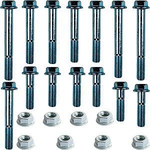 Kit parafusos suporte motor XRE190 2016 em diante Fixação motor Chassi