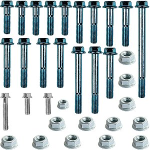 Kit parafusos suporte motor XRE300 2010 em diante Fixação motor Chassi