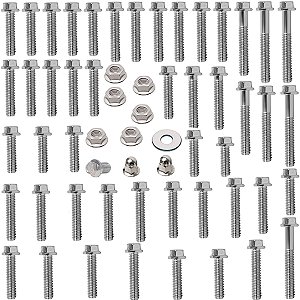 Kit parafusos motor completo CG160 Fan Titan Start NXR160 Bros 2016 em diante Honda (externos e suporte do motor)