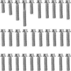 Kit parafusos zincados tampa motor lateral esquerda+direita CRF150R 2007 a 2013 CRF150 importada