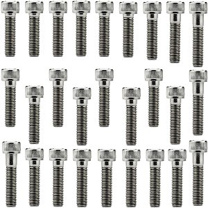 Kit parafusos inox tampa motor lateral esquerda+direita XLX250R 1984 a 1992