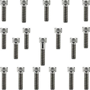 Kit parafusos inox tampa motor lateral esquerda+direita RD135 RD135Z 1988 a 1999 DT180 DT180Z 1981 a 1997 Yamaha