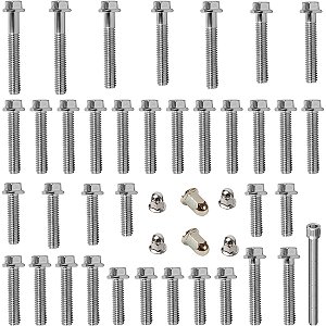 Kit parafusos motor completo CRF230F 2007 a 2020 CRF230 Nacional Honda (externos)
