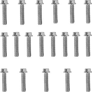 Kit parafusos zincados tampa motor lateral esquerda+direita CBR450 1989 A 1995 CBR450SR 1989 A 1995 CB450R