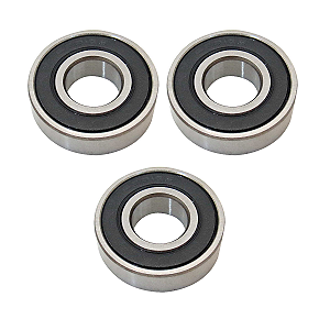 Kit rolamentos cubo roda traseira CB250 CB250F Twister 16/ CB300 13/15 CBR250