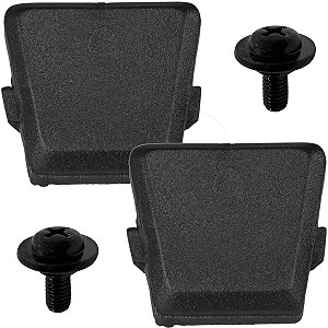 Kit 2 tampa acabamento parafuso painel NXR160 Bros 2022 em diante com parafusos